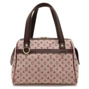 Pre-owned Canvas handbags Louis Vuitton Vintage , Beige , Dames