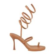 Stijlvolle polyurethaanschoenen Jeffrey Campbell , Brown , Dames