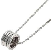 Pre-owned Silver necklaces Bvlgari Vintage , Gray , Dames