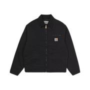 Detroit Jacket in Dearborn Canvas Carhartt Wip , Black , Heren