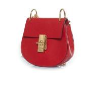 Pre-owned Leather shoulder-bags Chloé Pre-owned , Red , Dames