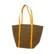 Pre-owned Canvas shoulder-bags Louis Vuitton Vintage , Brown , Dames