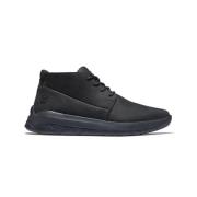 Leren Chukka Sneakers Timberland , Black , Heren