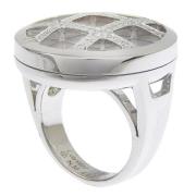 Pre-owned Metal rings Cartier Vintage , Gray , Dames