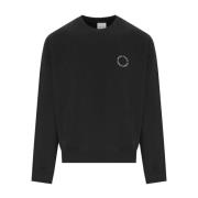 Zwarte Orbit Sweatshirt met Logo Daily Paper , Black , Heren