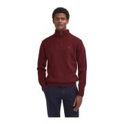 Bordeaux Gebreide Trui Barbour , Red , Heren