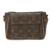 Pre-owned Canvas shoulder-bags Louis Vuitton Vintage , Brown , Dames