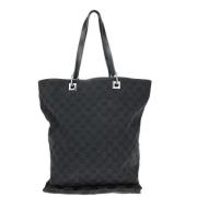 Pre-owned Canvas gucci-bags Gucci Vintage , Black , Dames