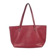 Pre-owned Leather fendi-bags Fendi Vintage , Red , Dames