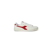 Rode Sneakers van Kunstleer Diadora , White , Heren