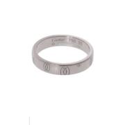 Pre-owned White Gold rings Cartier Vintage , Gray , Dames