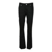 Klassieke Katoen Elastaan Jeans Dondup , Black , Dames