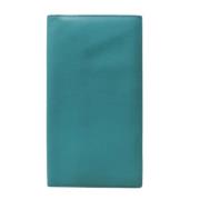 Pre-owned Leather wallets Hermès Vintage , Blue , Dames