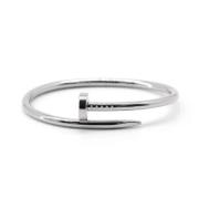 Pre-owned White Gold bracelets Cartier Vintage , Gray , Dames