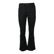 Klassieke Denim Jeans Dondup , Black , Dames