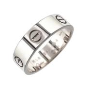 Pre-owned White Gold rings Cartier Vintage , Gray , Dames