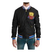 Superheld Bomberjack met Multicolor Motief Dolce & Gabbana , Black , H...