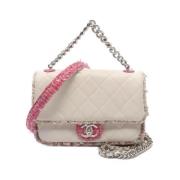 Pre-owned Fabric chanel-bags Chanel Vintage , Pink , Dames