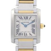 Pre-owned Metal watches Cartier Vintage , Gray , Dames