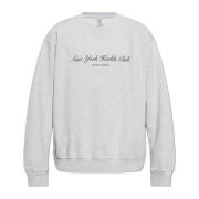 Sweatshirt uit de NY Health Club collectie Sporty & Rich , Gray , Unis...