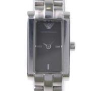 Pre-owned Metal watches Armani Pre-owned , Black , Dames