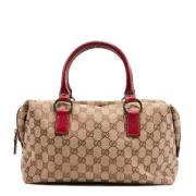 Pre-owned Canvas gucci-bags Gucci Vintage , Red , Dames