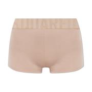 Boxershorts met logo Dsquared2 , Beige , Dames