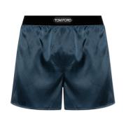 Zijden lingerie shorts Tom Ford , Blue , Heren