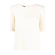 Witte Elegante Blouse voor Vrouwen Pinko , White , Dames