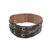 Pre-owned Leather belts Jimmy Choo Pre-owned , Brown , Dames