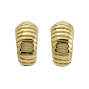 Pre-owned Yellow Gold earrings Bvlgari Vintage , Yellow , Dames