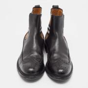 Pre-owned Leather boots Burberry Vintage , Black , Heren