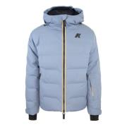 Blauwe Snow Jacket Meribel K-Way , Blue , Heren