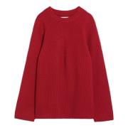 Ronde hals T-shirt Loulou Studio , Red , Dames