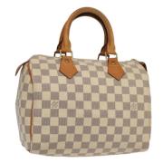 Pre-owned Canvas louis-vuitton-bags Louis Vuitton Vintage , Beige , Da...