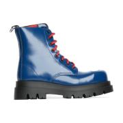 Wigbout Schoenen met 8 Gaten Cult , Blue , Dames