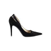 Pre-owned Leather heels Gucci Vintage , Black , Dames