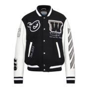 Jas met logo Off White , Black , Heren