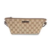 Pre-owned Canvas gucci-bags Gucci Vintage , Brown , Dames