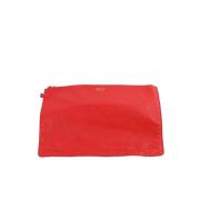 Pre-owned Leather pouches Sergio Rossi Pre-owned , Red , Dames