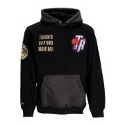 Toronto Raptors Vintage Logo Hoodie Mitchell & Ness , Black , Heren