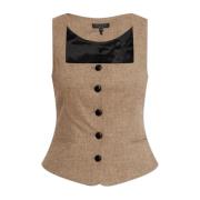 Wollen Vest Mariana Rag & Bone , Beige , Dames