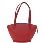 Pre-owned Leather louis-vuitton-bags Louis Vuitton Vintage , Red , Dam...