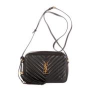 Pre-owned Leather shoulder-bags Yves Saint Laurent Vintage , Black , D...