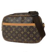 Pre-owned Canvas louis-vuitton-bags Louis Vuitton Vintage , Brown , Da...