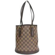 Pre-owned Canvas louis-vuitton-bags Louis Vuitton Vintage , Brown , Da...