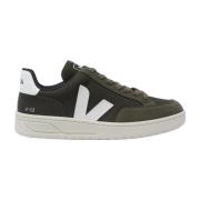 Groene V-12 Sneakers met Ronde Neus Veja , Green , Heren