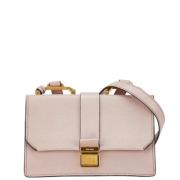 Pre-owned Leather shoulder-bags Miu Miu Pre-owned , Pink , Dames