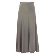 Stijlvolle A-lijn Rok Herno , Gray , Dames