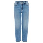 Lolah Stijlvolle Denim Jeans Opus , Blue , Dames